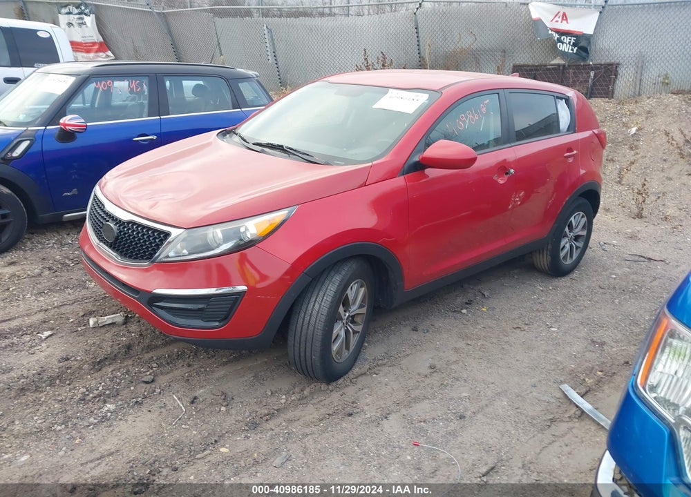 2015 KIA SPORTAGE LX VIN: KNDPB3AC9F7677454
