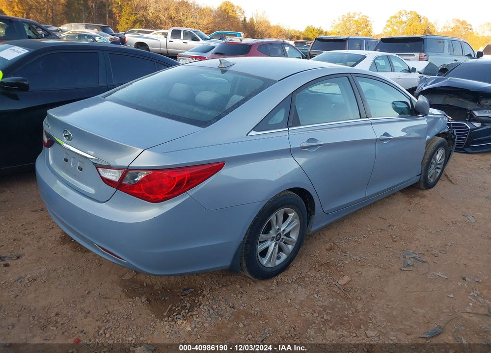 2012 HYUNDAI SONATA GLS VIN: 5NPEB4AC6CH488958
