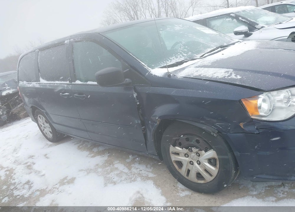 2016 DODGE GRAND CARAVAN SE VIN: 2C4RDGBG7GR204406