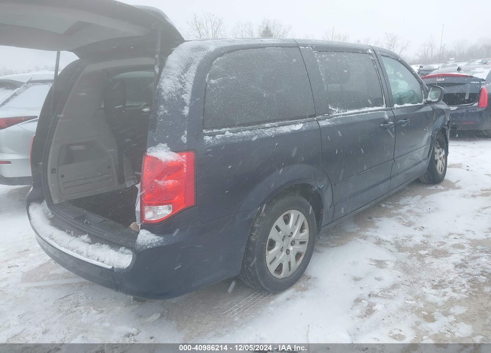 2016 DODGE GRAND CARAVAN SE VIN: 2C4RDGBG7GR204406