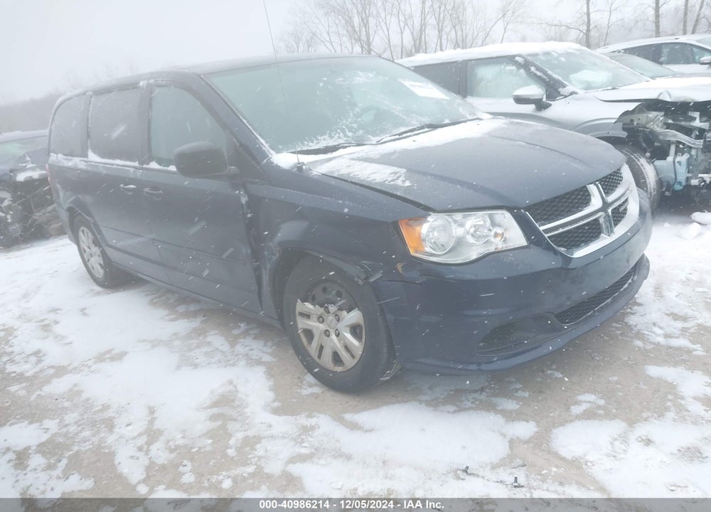 2016 DODGE GRAND CARAVAN SE VIN: 2C4RDGBG7GR204406
