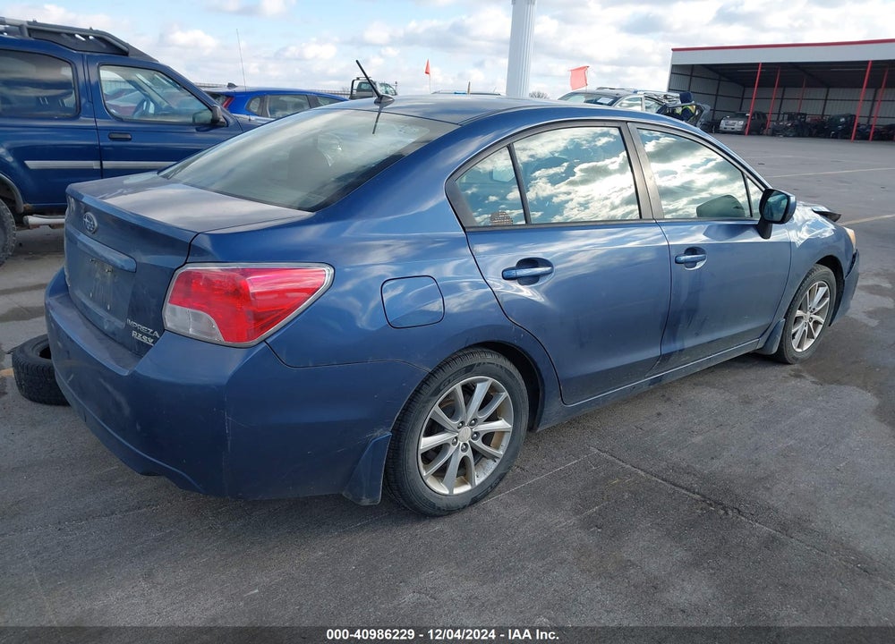 2012 SUBARU IMPREZA 2.0I PREMIUM VIN: JF1GJAC64CH012701