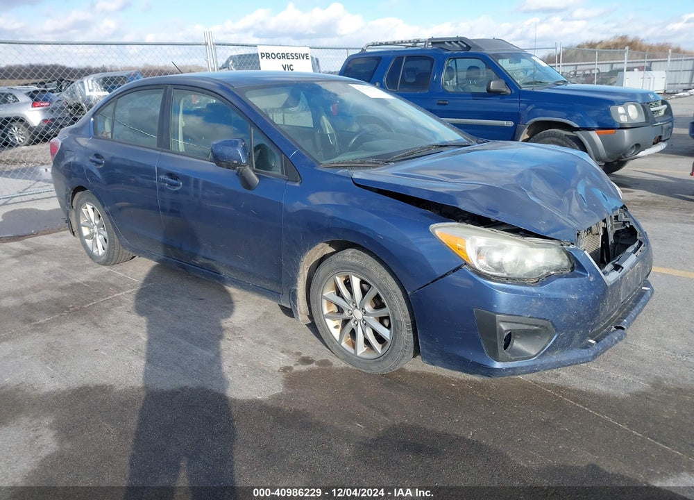 2012 SUBARU IMPREZA 2.0I PREMIUM VIN: JF1GJAC64CH012701