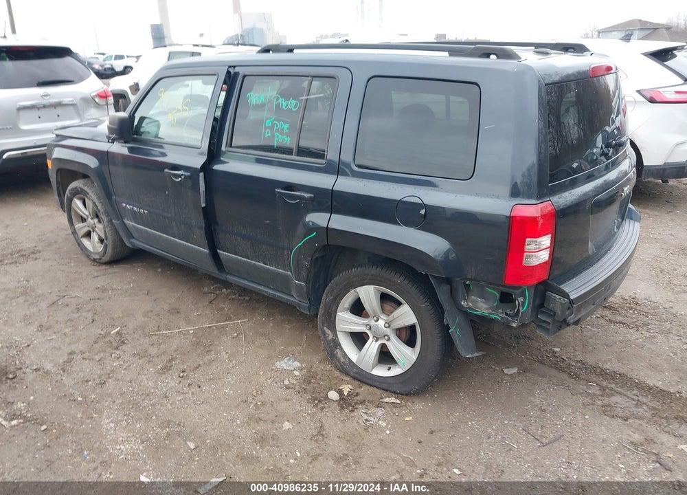 2015 JEEP PATRIOT LATITUDE VIN: 1C4NJPFB9FD235776
