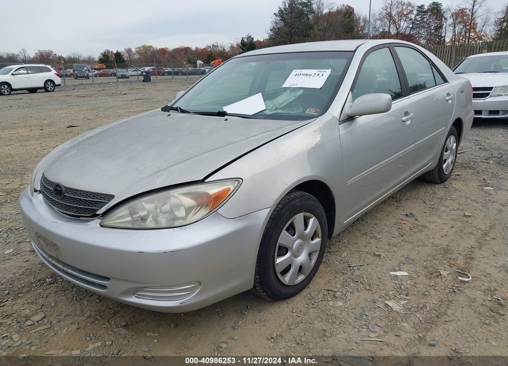 2004 TOYOTA CAMRY LE VIN: 4T1BE32K74U292637