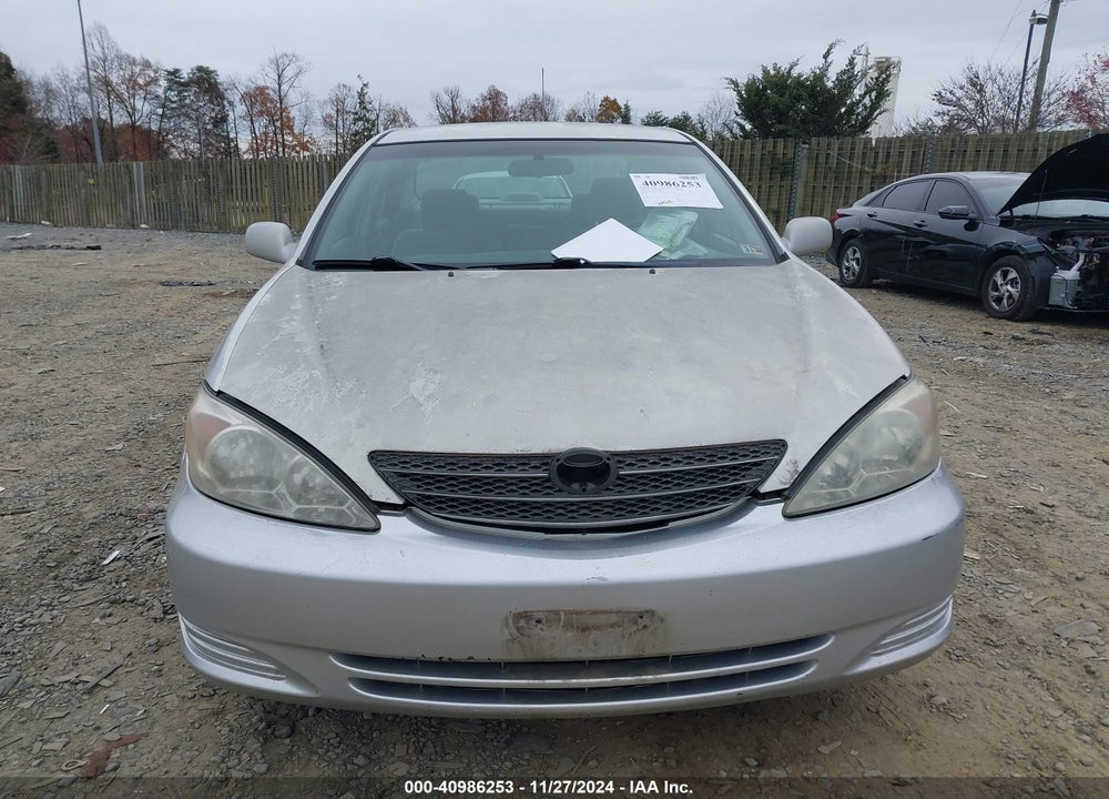 2004 TOYOTA CAMRY LE VIN: 4T1BE32K74U292637