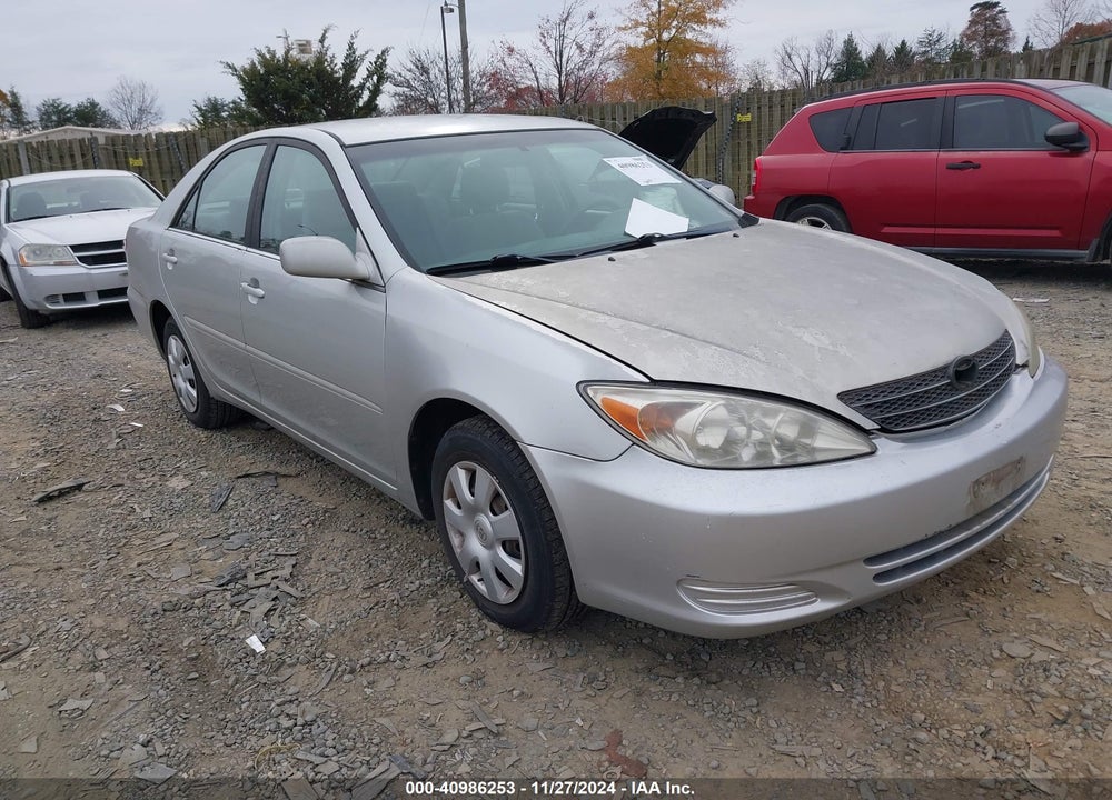 2004 TOYOTA CAMRY LE VIN: 4T1BE32K74U292637