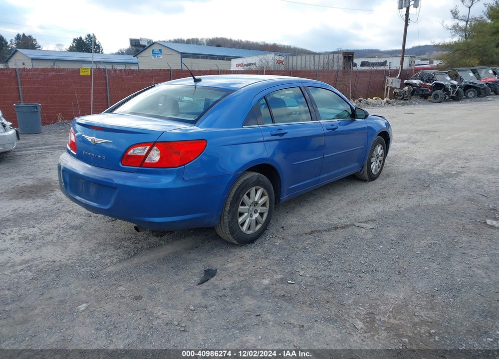 2008 CHRYSLER SEBRING LX VIN: 1C3LC46K78N224695