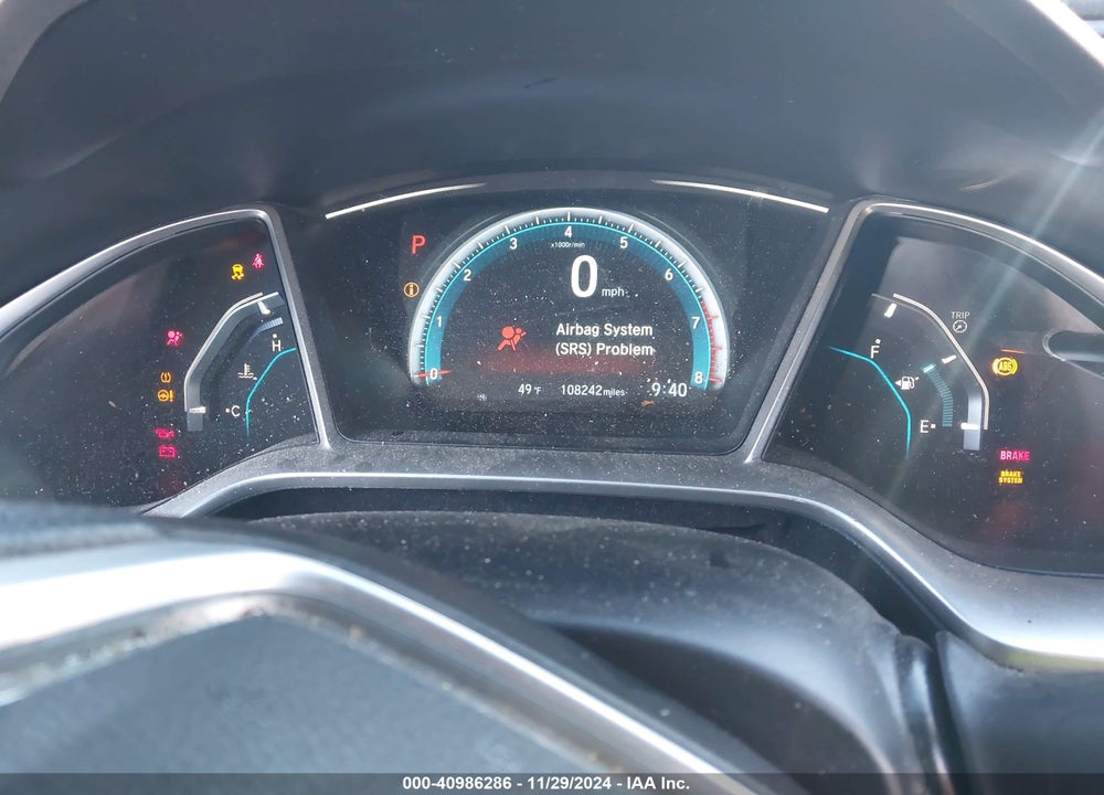 2018 HONDA CIVIC EX VIN: 2HGFC2F73JH518992
