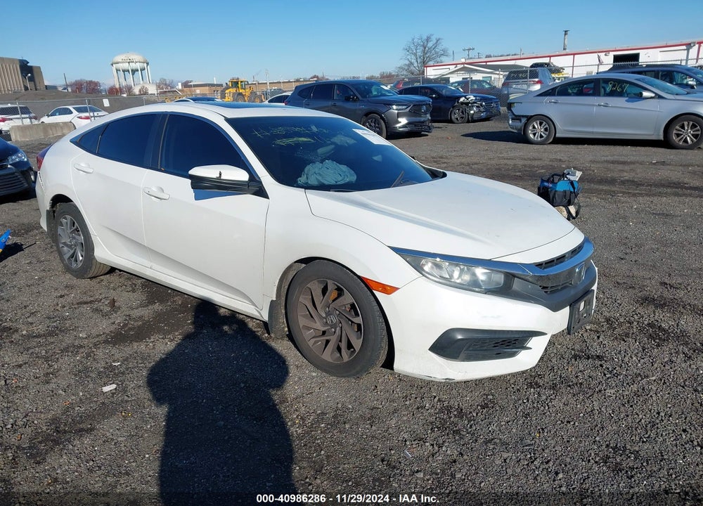 2018 HONDA CIVIC EX VIN: 2HGFC2F73JH518992