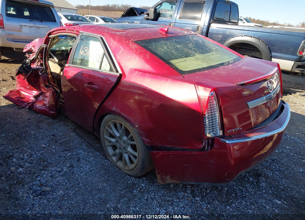2012 CADILLAC CTS VIN: 1G6DS5E31C0139315
