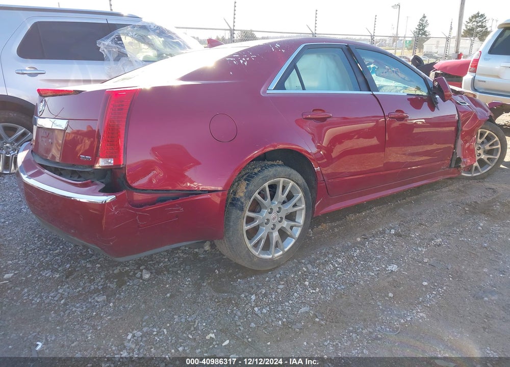 2012 CADILLAC CTS VIN: 1G6DS5E31C0139315