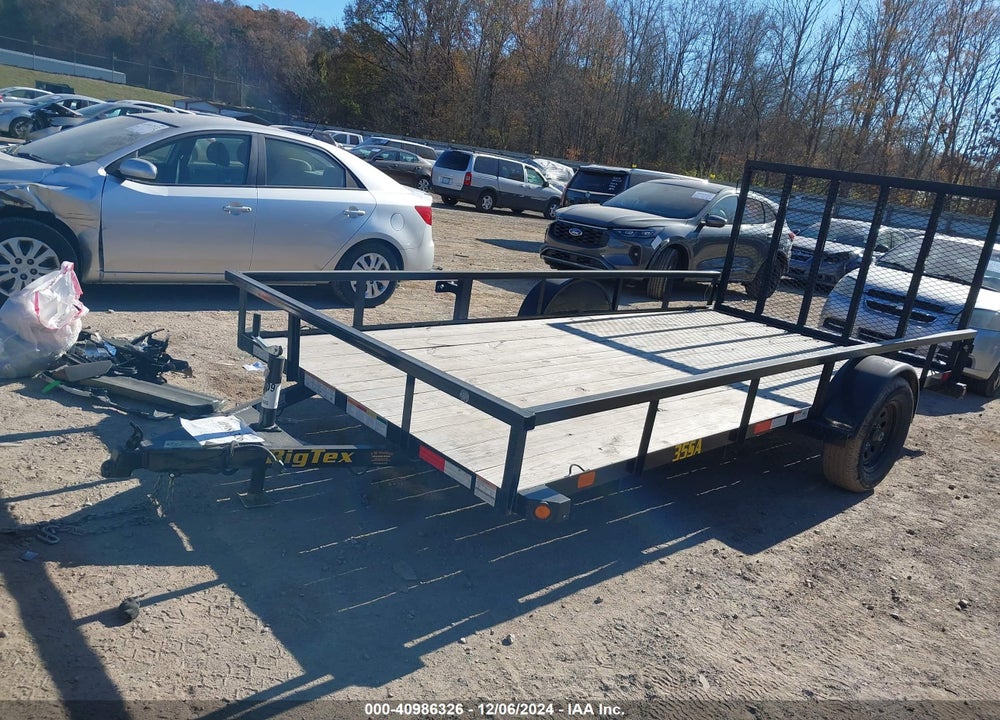 2024 BIG TEX TRAILER CO INC UTILITY TRAILER VIN: 16V1U1717R7310409