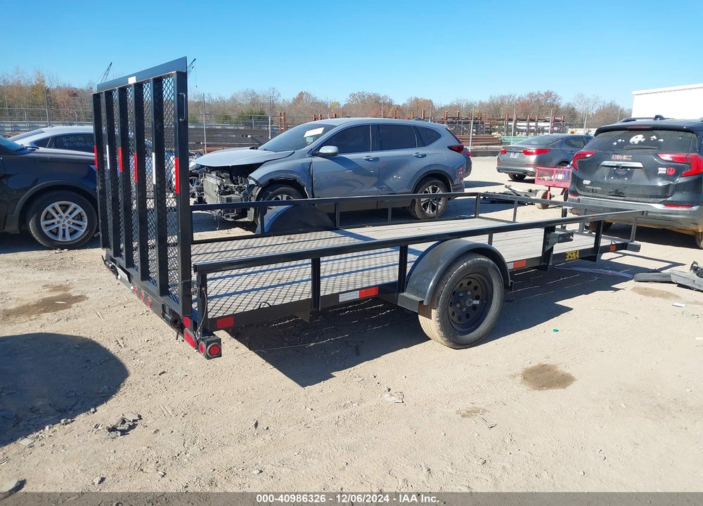 2024 BIG TEX TRAILER CO INC UTILITY TRAILER VIN: 16V1U1717R7310409