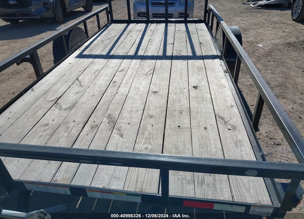 2024 BIG TEX TRAILER CO INC UTILITY TRAILER VIN: 16V1U1717R7310409