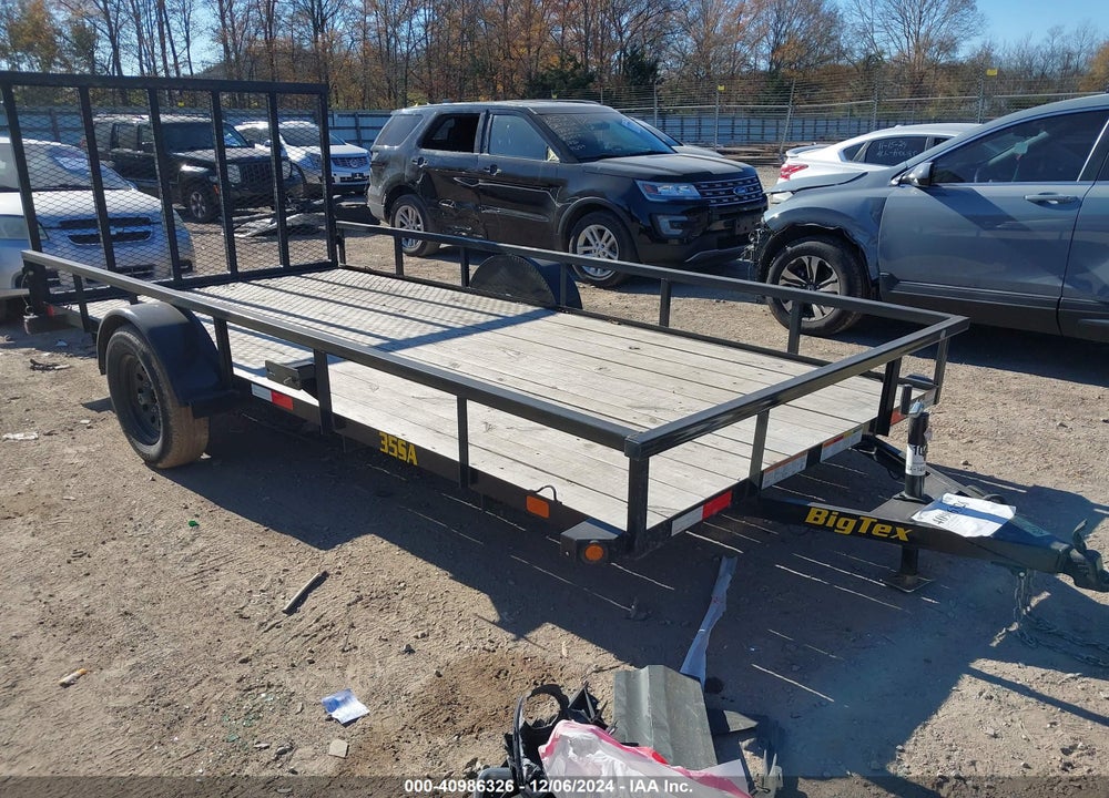 2024 BIG TEX TRAILER CO INC UTILITY TRAILER VIN: 16V1U1717R7310409