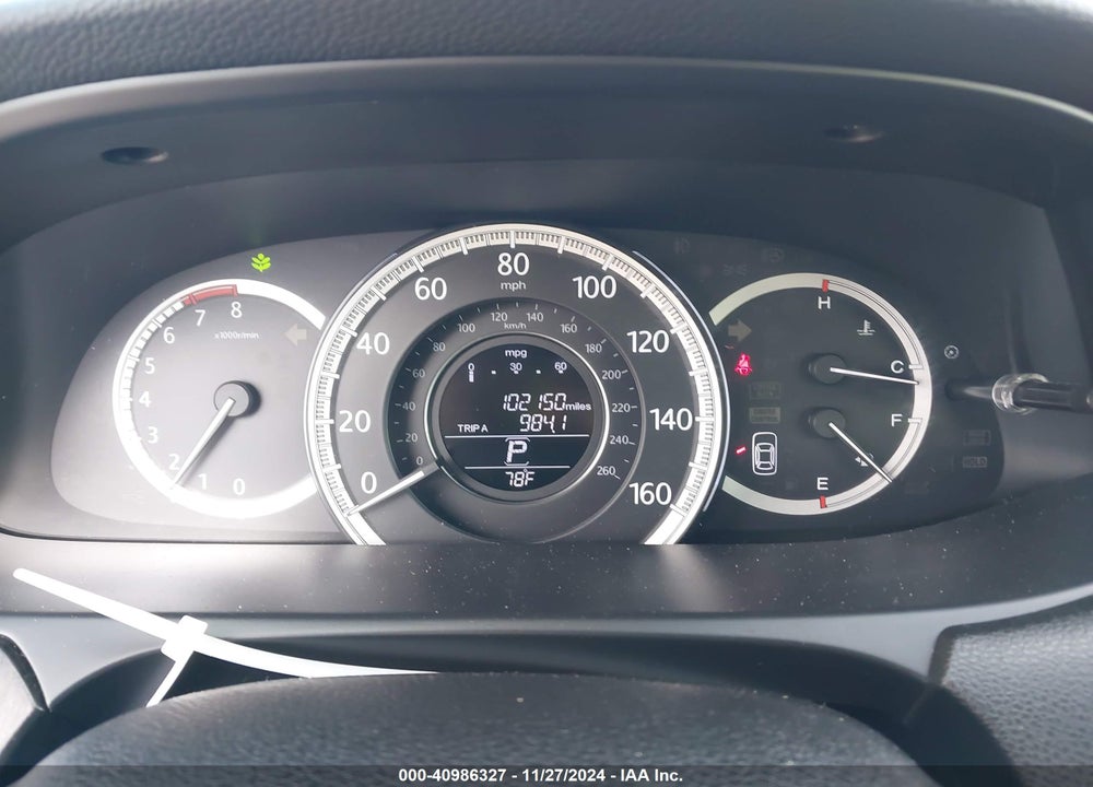2013 HONDA ACCORD EX-L VIN: 1HGCR2F89DA184786