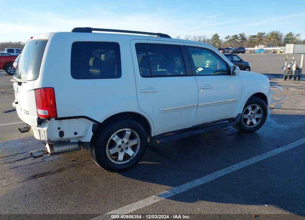 2009 HONDA PILOT TOURING VIN: 5FNYF48839B054944