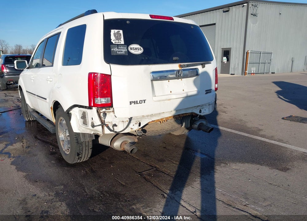 2009 HONDA PILOT TOURING VIN: 5FNYF48839B054944