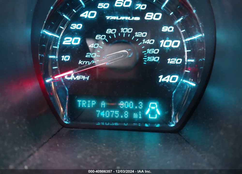 2010 FORD TAURUS SEL VIN: 1FAHP2EW8AG116505