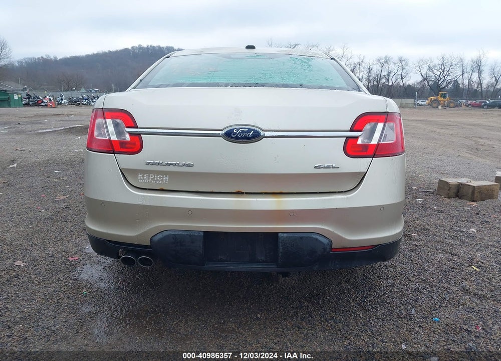 2010 FORD TAURUS SEL VIN: 1FAHP2EW8AG116505