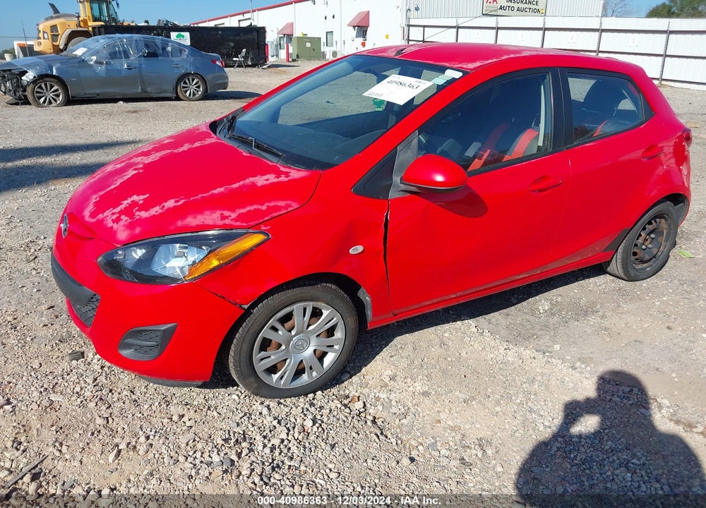 2011 MAZDA 2 SPORT VIN: JM1DE1HY4B0126366