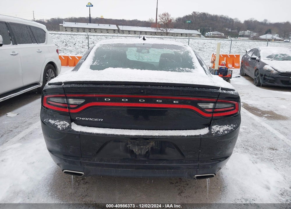 2019 DODGE CHARGER SXT RWD VIN: 2C3CDXBG6KH619466