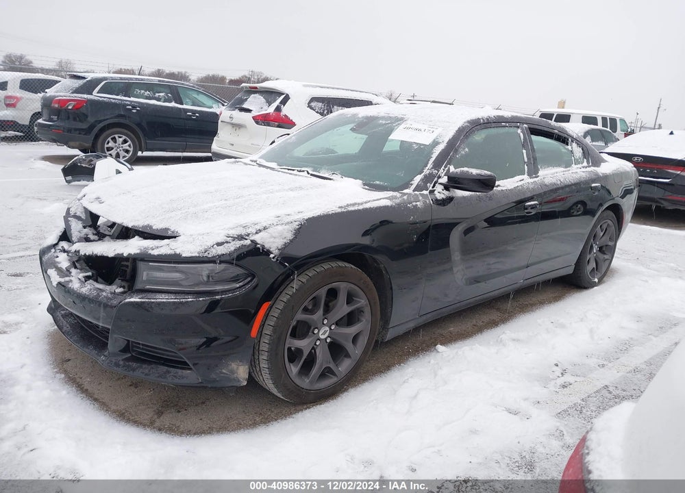 2019 DODGE CHARGER SXT RWD VIN: 2C3CDXBG6KH619466