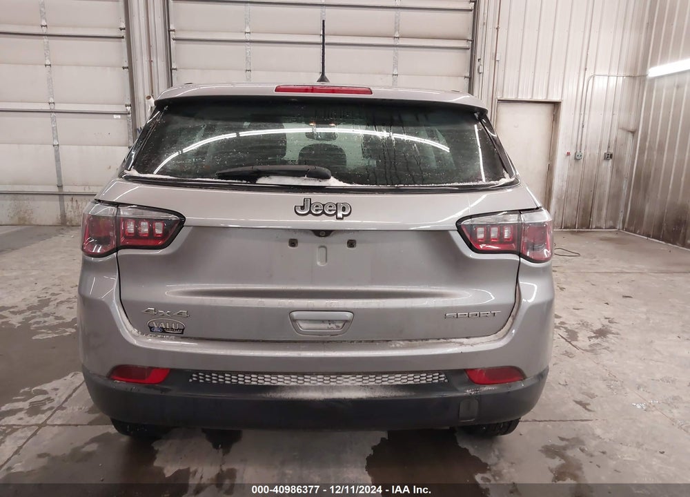 2018 JEEP COMPASS SPORT 4X4 VIN: 3C4NJDAB8JT284251