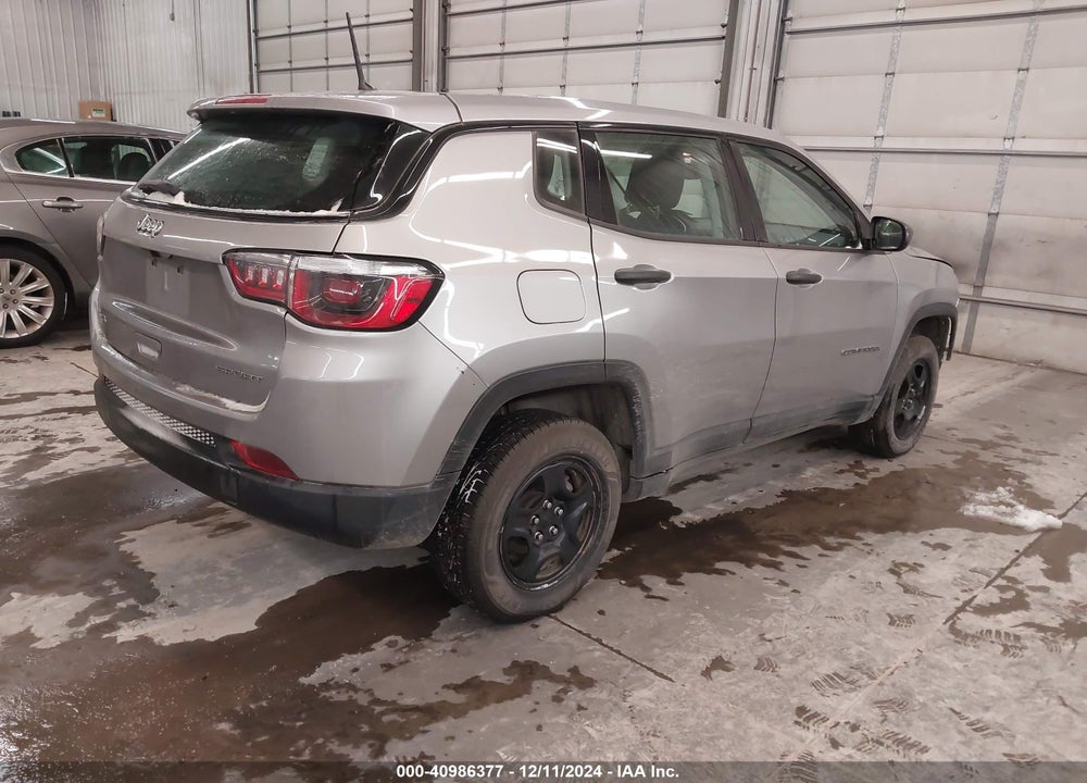 2018 JEEP COMPASS SPORT 4X4 VIN: 3C4NJDAB8JT284251