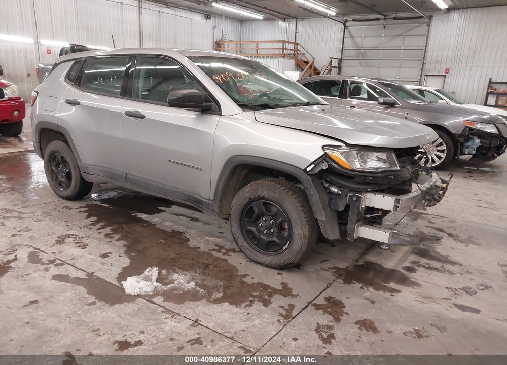 2018 JEEP COMPASS SPORT 4X4 VIN: 3C4NJDAB8JT284251