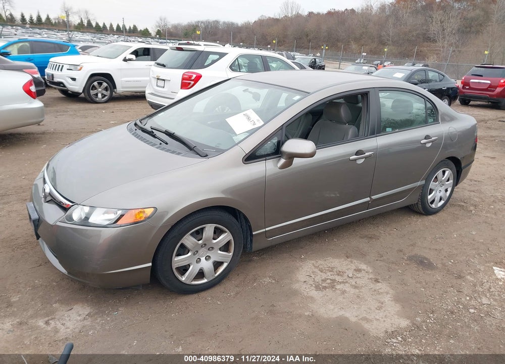 2007 HONDA CIVIC LX VIN: 1HGFA16527L007977