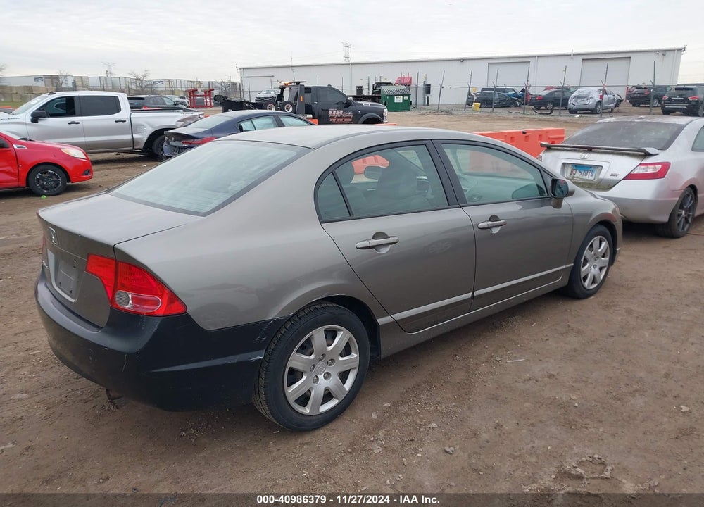 2007 HONDA CIVIC LX VIN: 1HGFA16527L007977