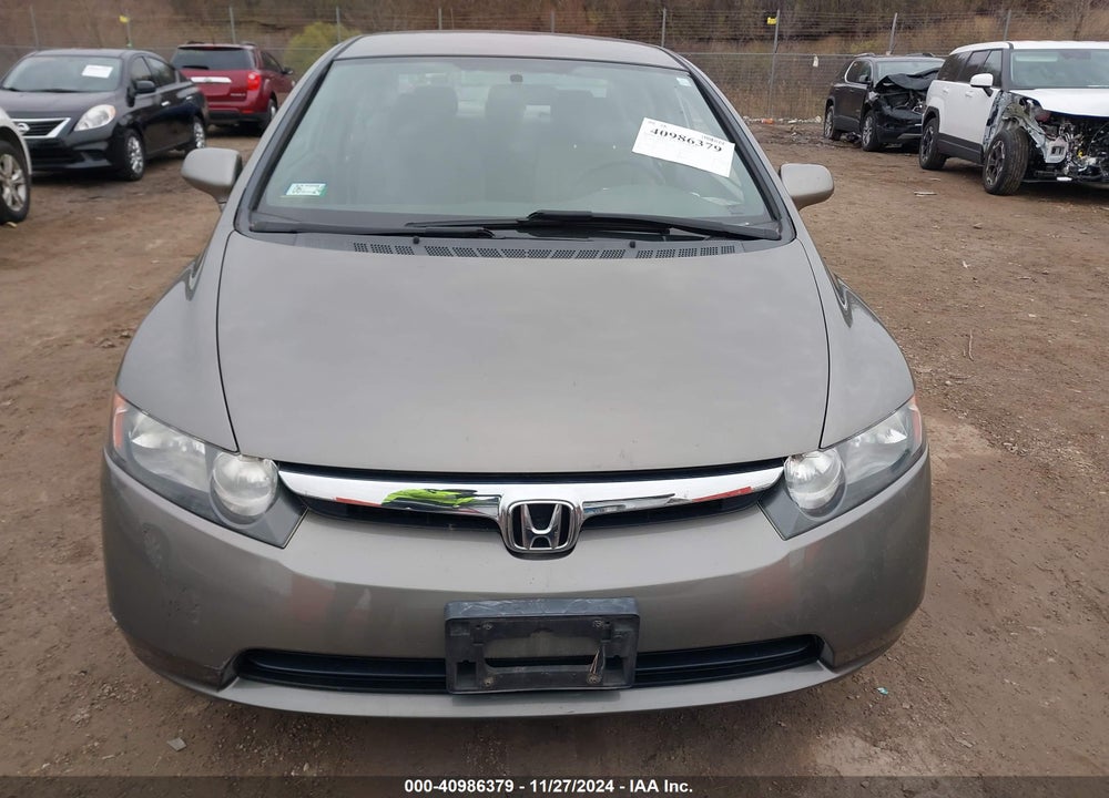 2007 HONDA CIVIC LX VIN: 1HGFA16527L007977