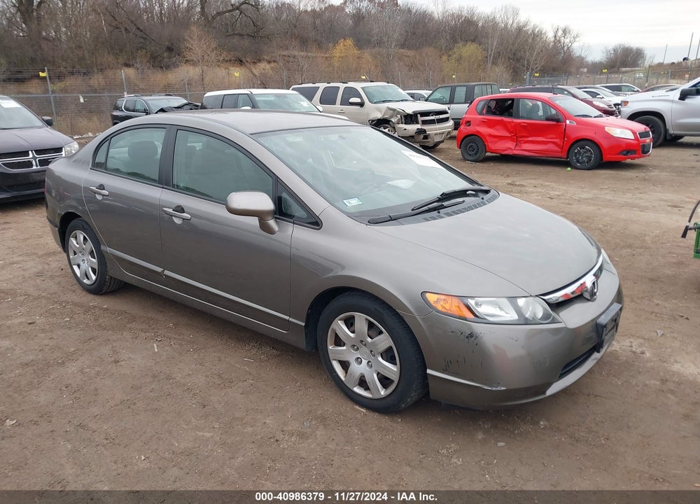 2007 HONDA CIVIC LX VIN: 1HGFA16527L007977