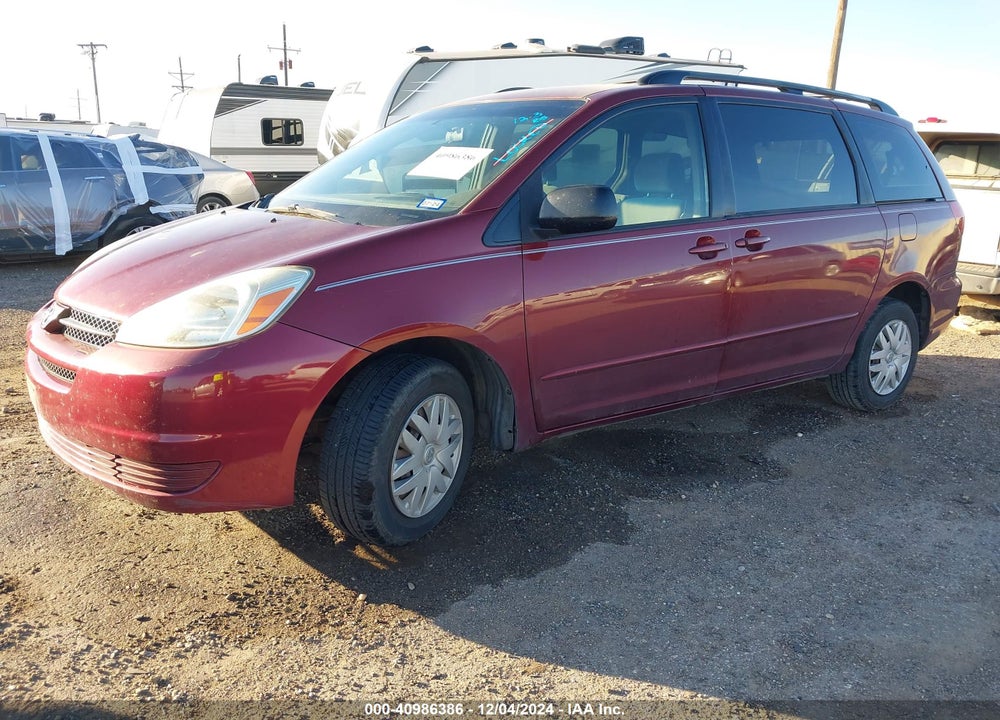 2005 TOYOTA SIENNA CE VIN: 5TDZA23C25S383479
