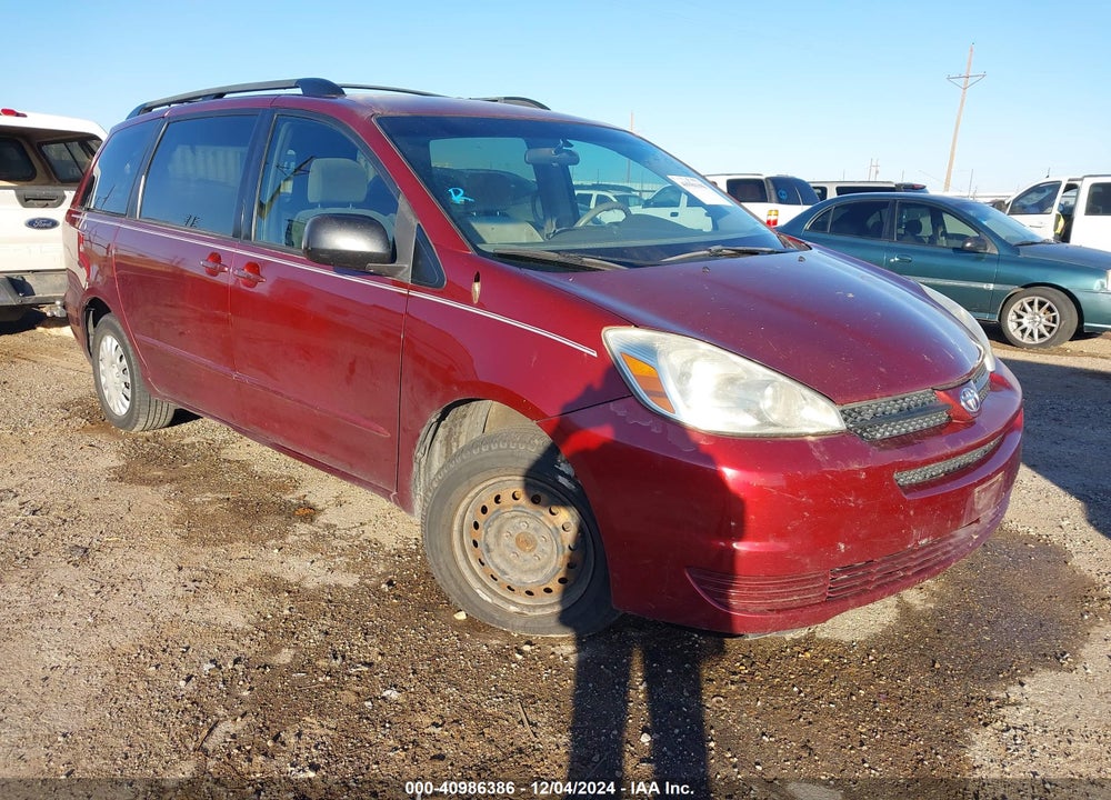 2005 TOYOTA SIENNA CE VIN: 5TDZA23C25S383479