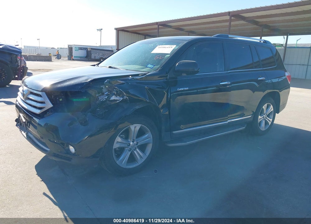 2013 TOYOTA HIGHLANDER LIMITED V6 VIN: 5TDYK3EH3DS113330