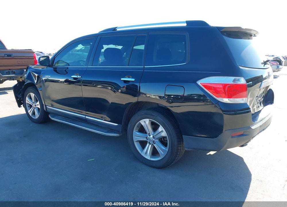 2013 TOYOTA HIGHLANDER LIMITED V6 VIN: 5TDYK3EH3DS113330