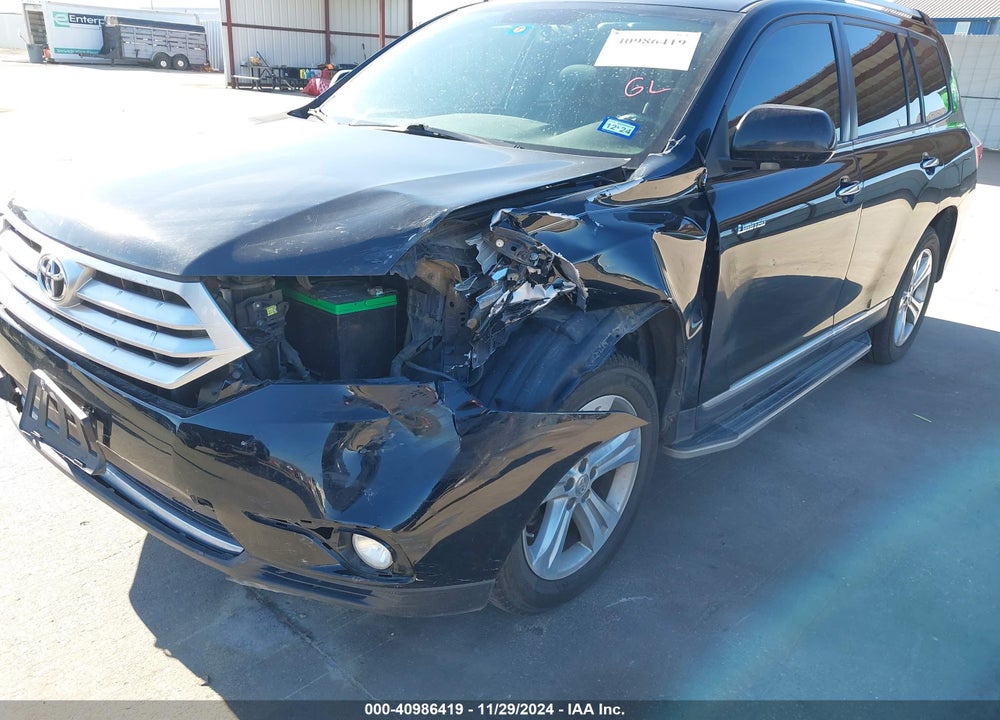 2013 TOYOTA HIGHLANDER LIMITED V6 VIN: 5TDYK3EH3DS113330