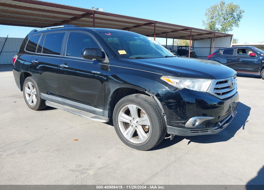2013 TOYOTA HIGHLANDER LIMITED V6 VIN: 5TDYK3EH3DS113330