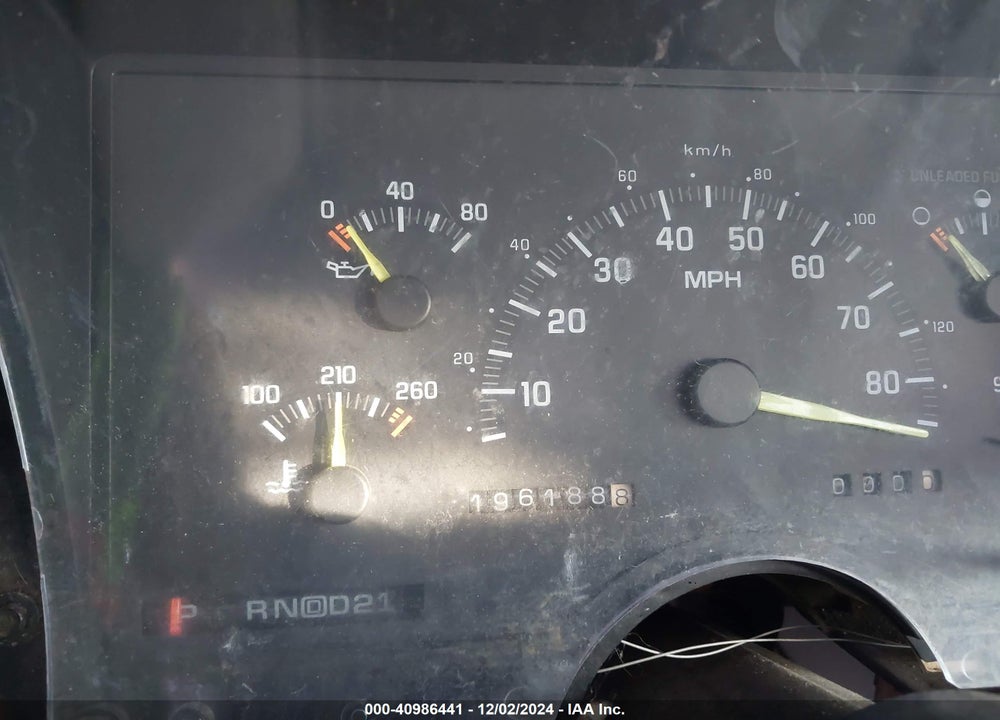 1994 CHEVROLET GMT-400 C2500 VIN: 1GCFC24H2RZ260633