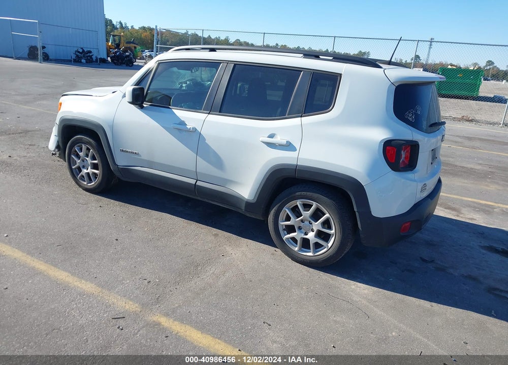 2019 JEEP RENEGADE LATITUDE FWD VIN: ZACNJABB7KPJ75007