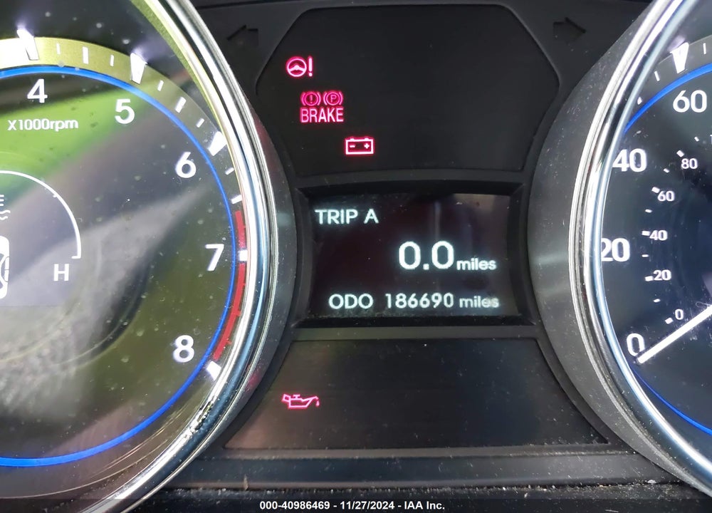 2014 HYUNDAI SONATA GLS VIN: 5NPEB4AC2EH905415