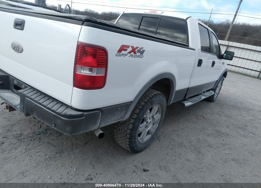 2006 FORD F-150 FX4/LARIAT/XLT VIN: 1FTPW14V86FB63493