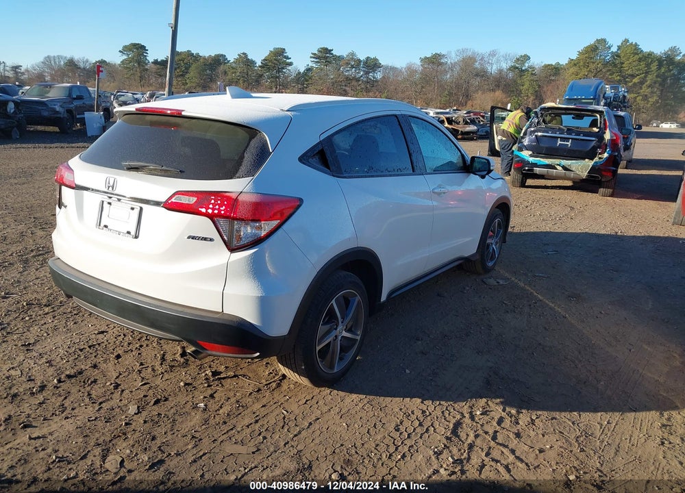 2022 HONDA HR-V AWD EX VIN: 3CZRU6H5XNM759736