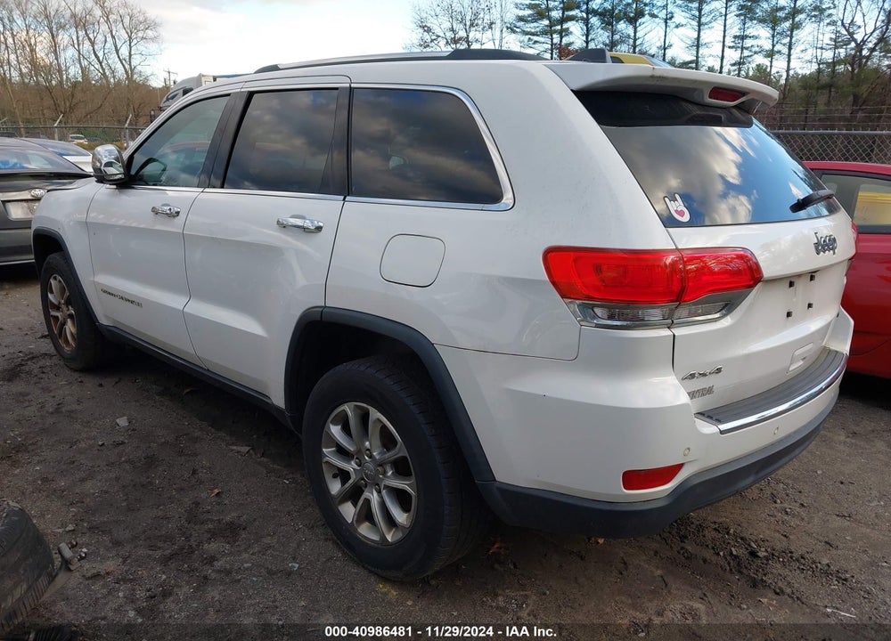 2015 JEEP GRAND CHEROKEE LIMITED VIN: 1C4RJFBG8FC839323