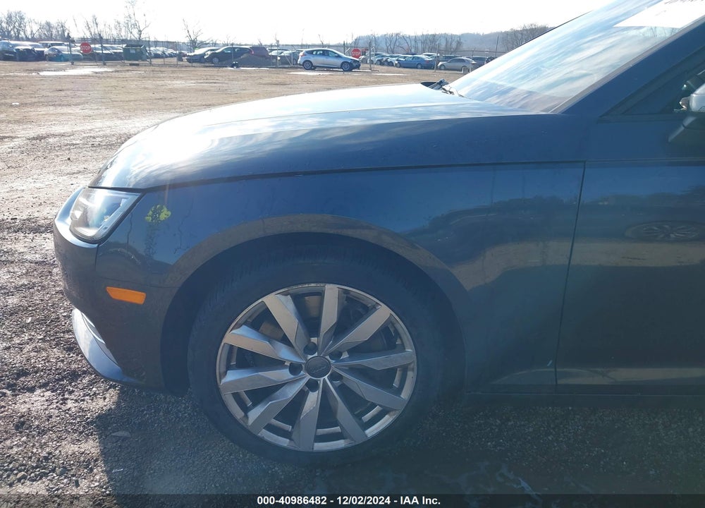 2017 AUDI A4 2.0T PREMIUM VIN: WAUANAF4XHN002422