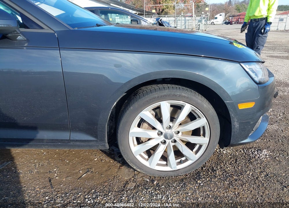 2017 AUDI A4 2.0T PREMIUM VIN: WAUANAF4XHN002422
