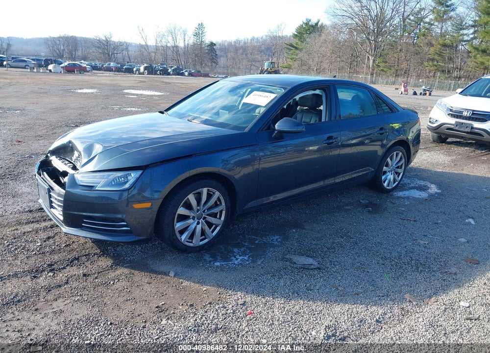 2017 AUDI A4 2.0T PREMIUM VIN: WAUANAF4XHN002422